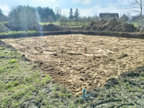 Przygotowanie podłoża pod płytę fundamentową