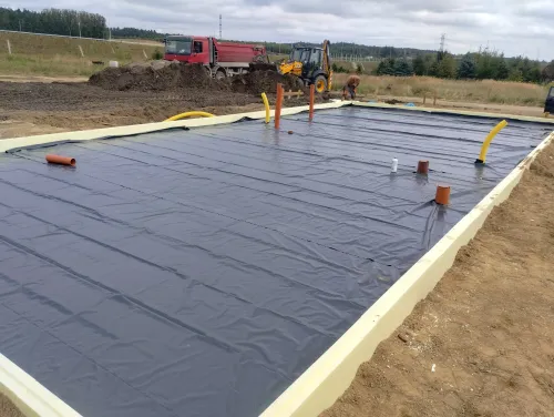 Płyta fundamentowa pod dom – realizacja PB DOMY