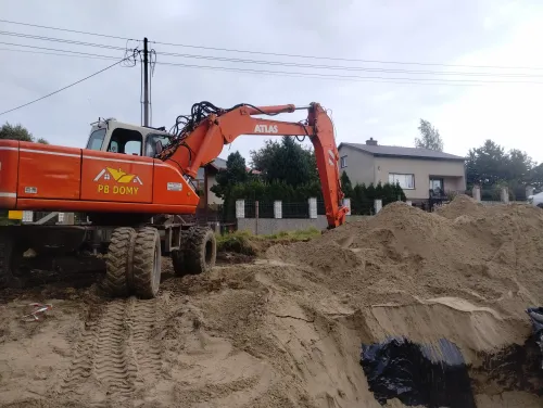 Gotowa płyta fundamentowa pod dom