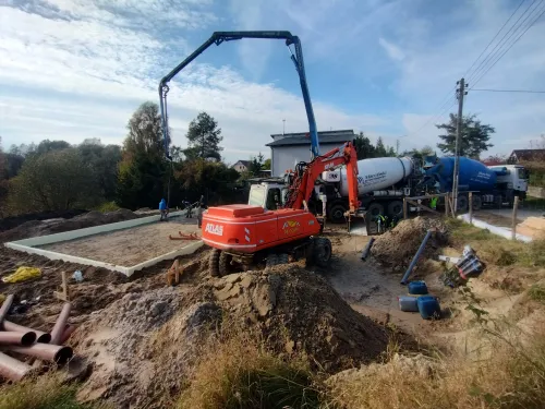 Płyta fundamentowa pod dom drewniany i modułowy